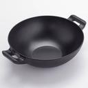 American Metalcraft Black Melamine Cast Iron Round Bowl, 9-3/4 inch Dia