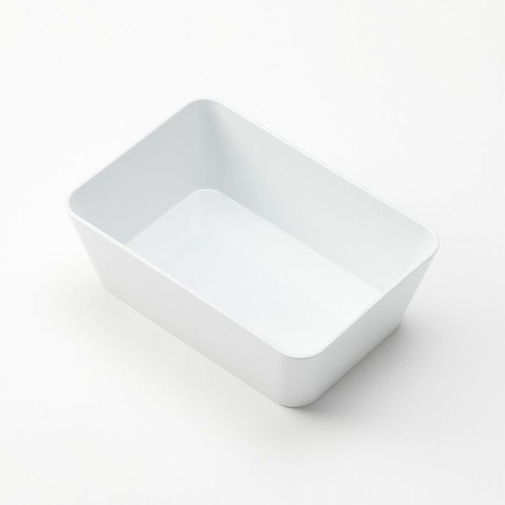 American Metalcraft Del Mar Collection White Abs Plastic Half Size Rectangular Insert For B11g And B11w Serving Bowls, 38 Ounce Capacity