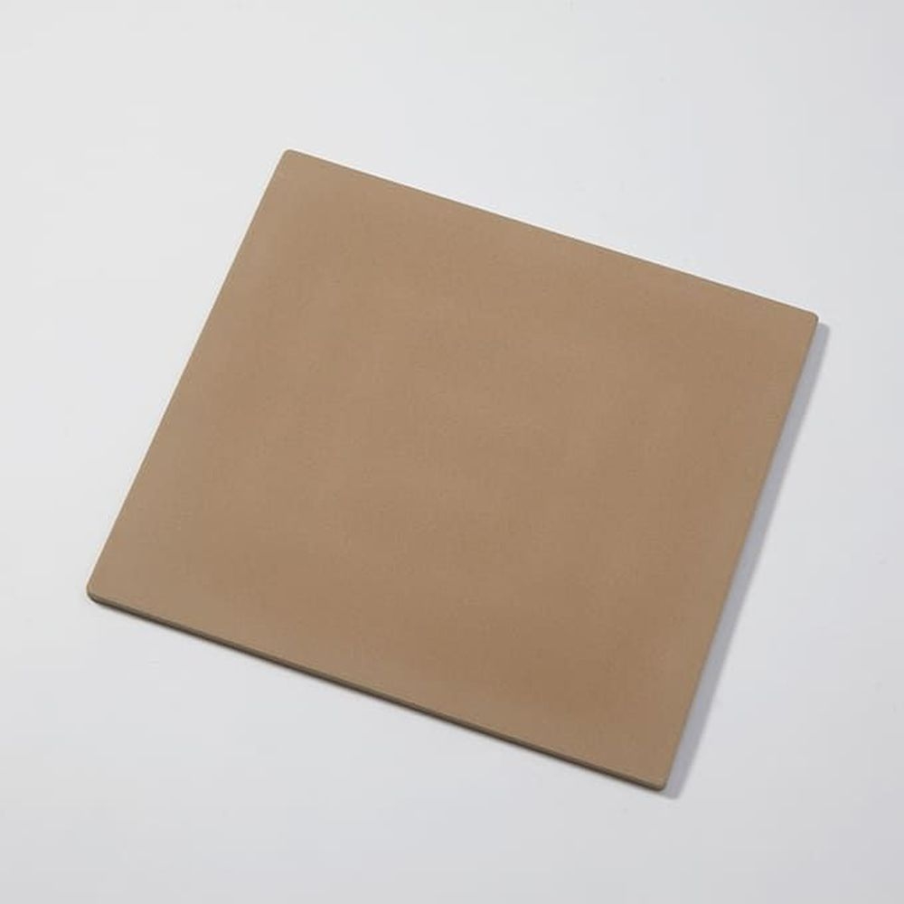 American Metalcraft Ceramic Rectangle Pizza Stone, 15 X 14 X 3/8 Inch Height