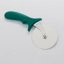 American Metalcraft Green Plastic Handled Pizza Cutter, 4 inch