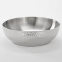 American Metalcraft Stainless Steel Hammered Finish Double Wall Bowl, 657 Ounce.