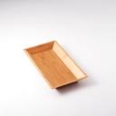 American Metalcraft Rectangular Bamboo Tray, 14 inch