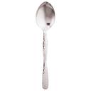 American Metalcraft Stainless Steel Hammered Finish Solid Spoon, 10 inch Length