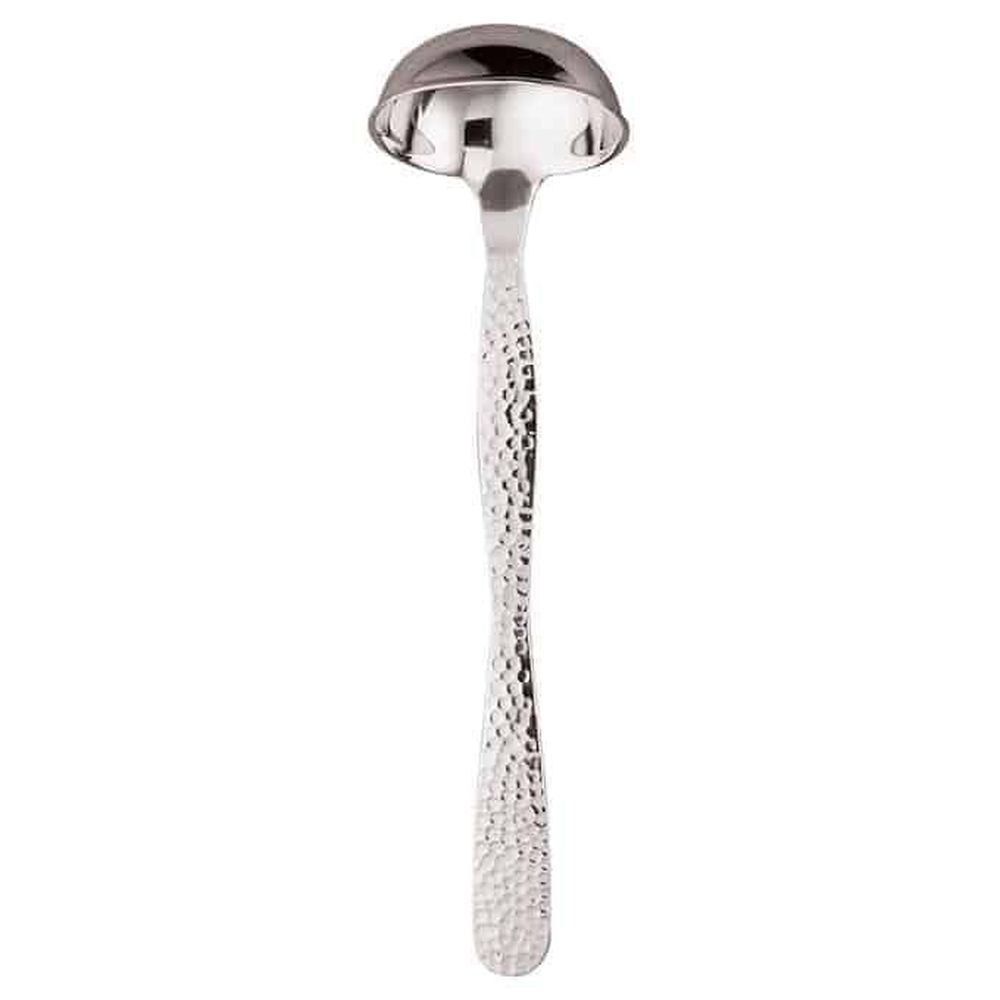 American Metalcraft Hammered Stainless Steel 1 Ounce Ladle, 9 Inch Length