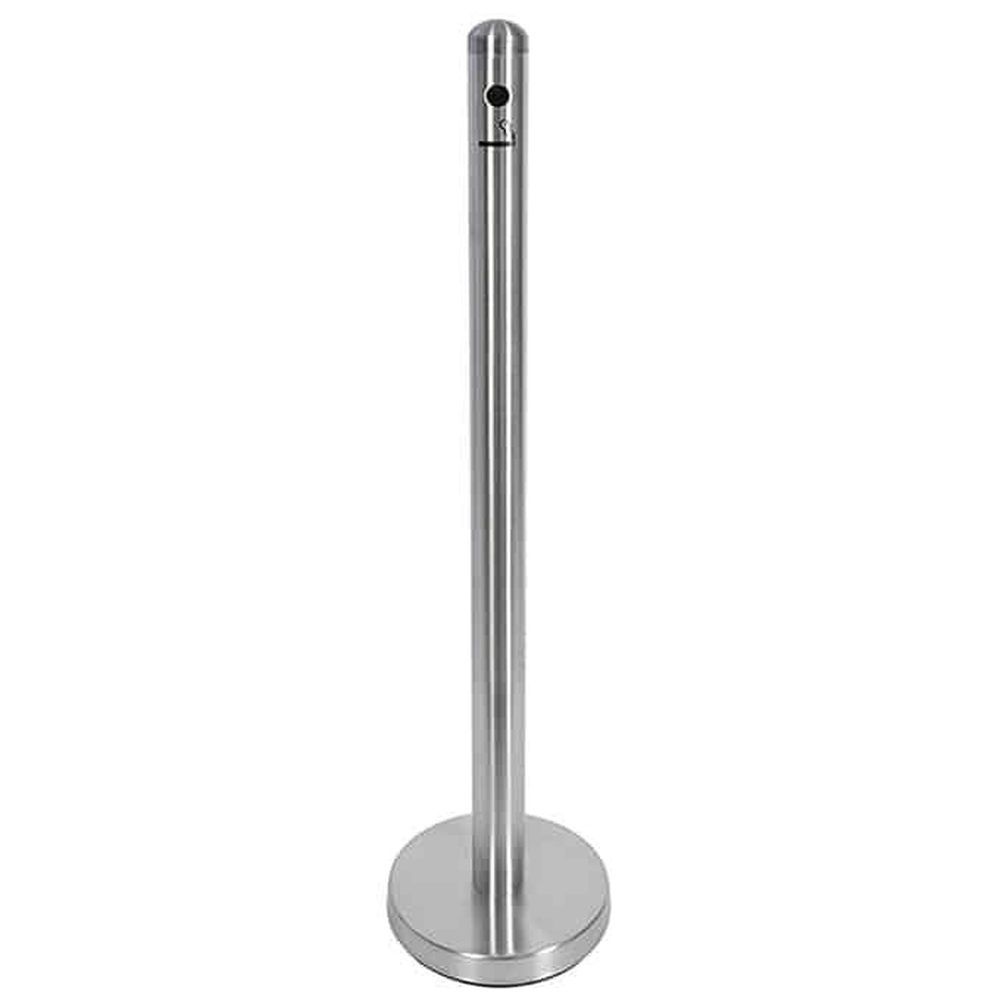 American Metalcraft Brushed Stainless Steel Free-standing Smoker Pole, 15 Inch Dia. X 40 Inch Height