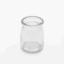 American Metalcraft Round Clear Glass Jar, 4 Ounce