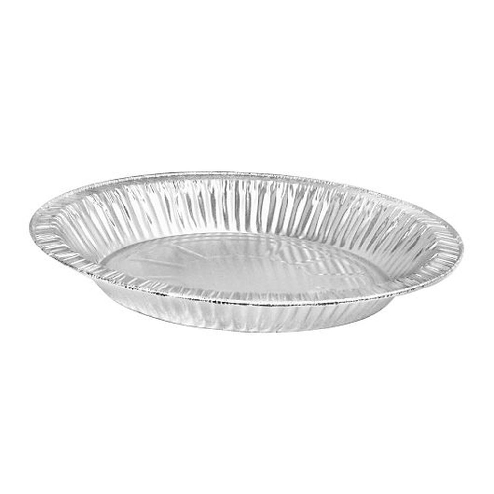 Heavy Aluminum Silver 9 inch Deep Pie Pan