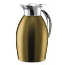 Nicollet Series Vintage Gold Finish Stainless Vacuum Insulated Carafe with Flip-Top Lid 1 Liter Capacity