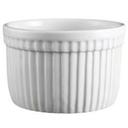 Porcelain White 7 Ounce Fluted Ramekin