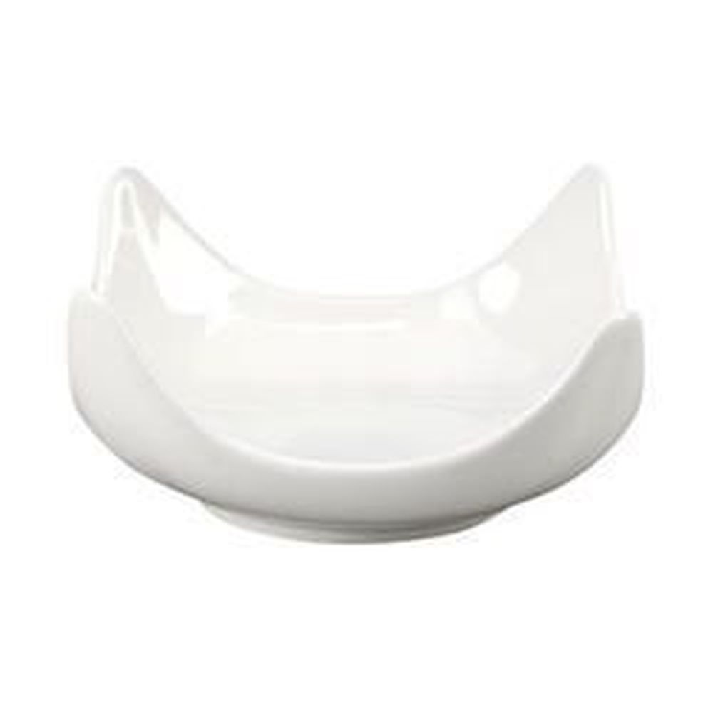 Rubicon White Coupe Square Tasting Dish, 24 Count