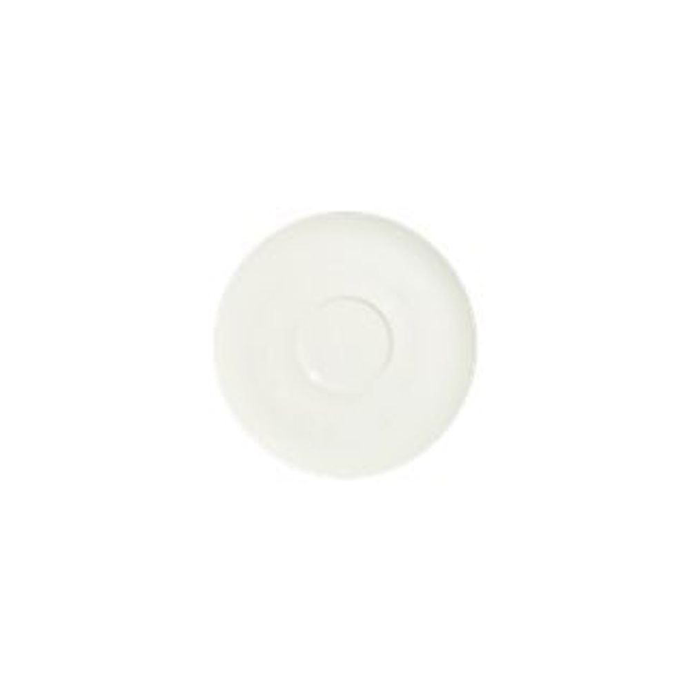 Opera 5 Inch Porcelain White Saucer, 12 Count -- 3 Per Case