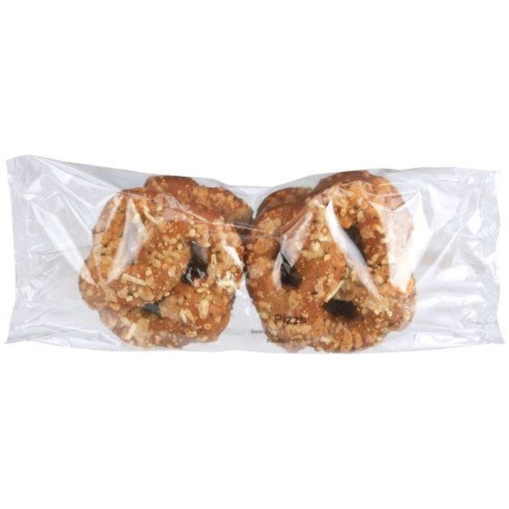 Kim and Scotts Pizza Stuffed Pretzels, 6 Ounce -- 24 per case.