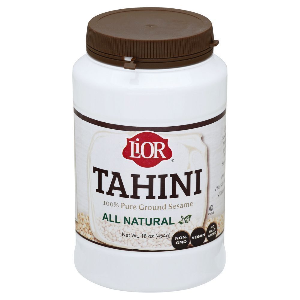 Lior All Natural Pure Ground Sesame Tahini, 16 Ounce -- 12 Per Case