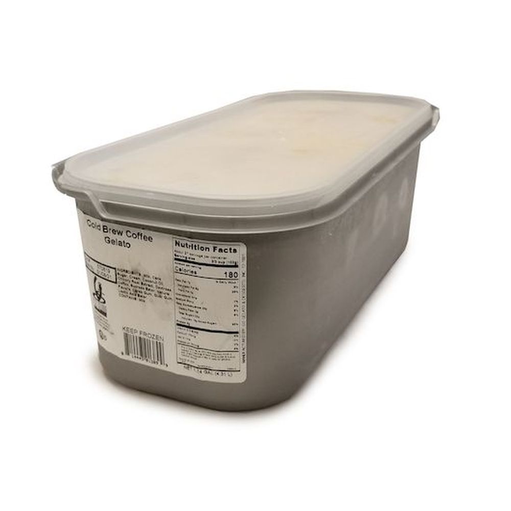 G.s. Gelato Cold Brew Coffee Gelato, 4.31 Liter