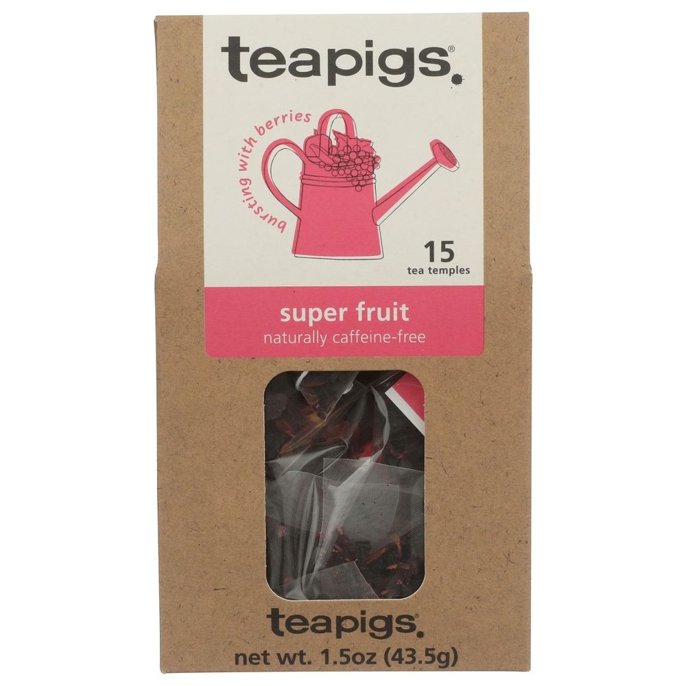 Bursting with Super Berries Super Fruit Tea