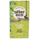 Organic Sweet Ginger Dark Chocolate Truffle Thins Bar