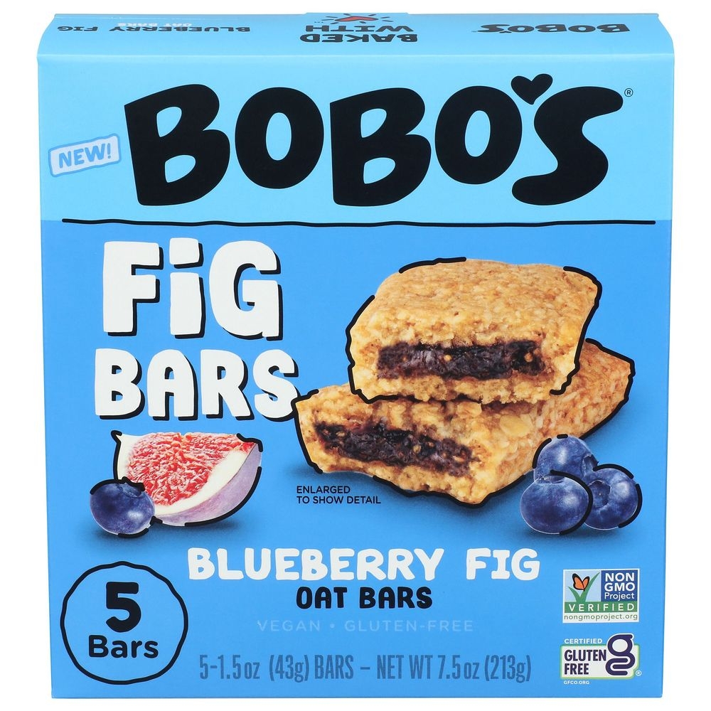 Gluten Free Blueberry Fig Oat Bar