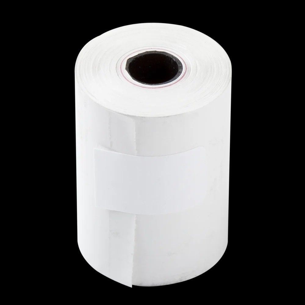 White Thermal Paper Register Roll