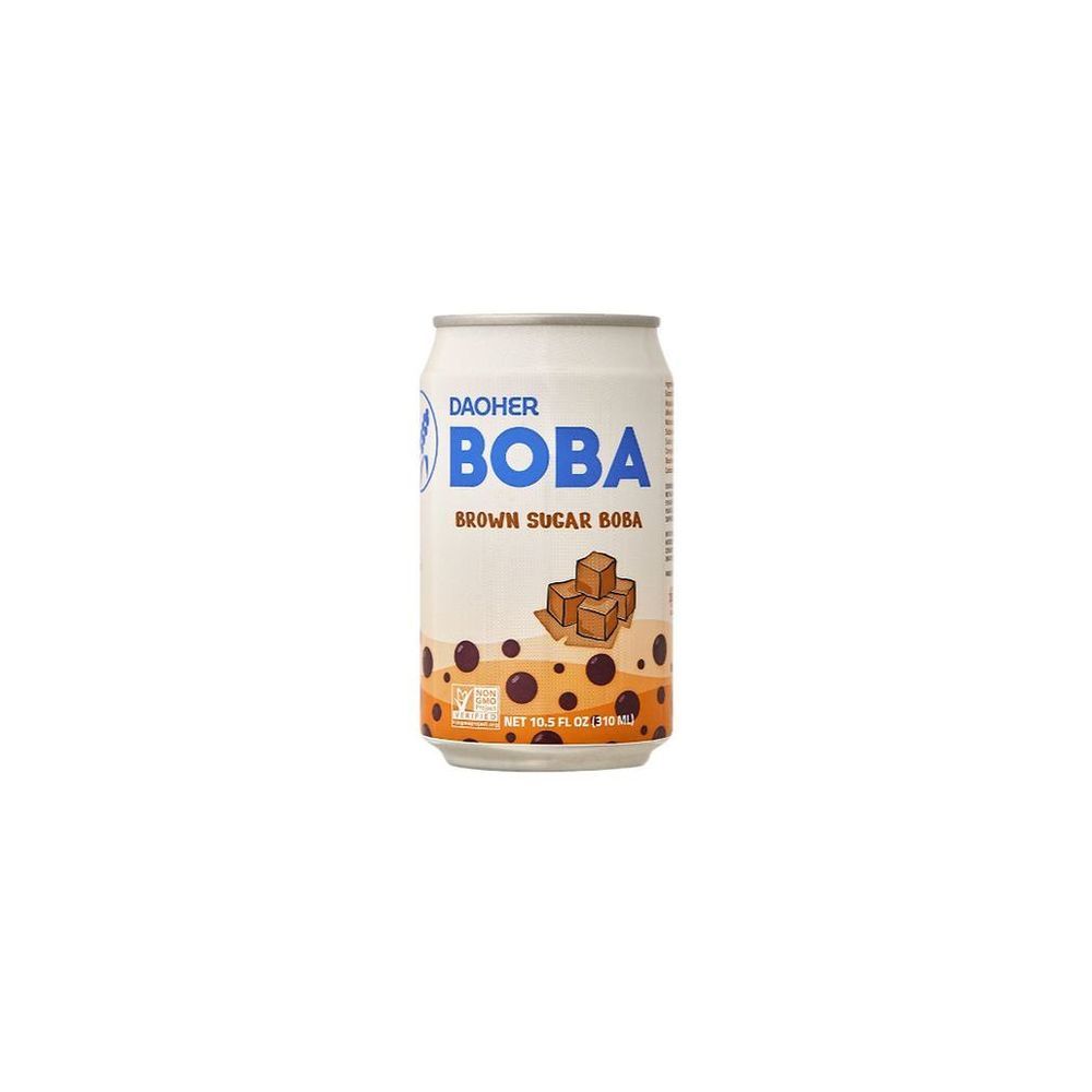 Daoher Brown Sugar Boba Milk Tea, 10.5 Fluid Ounce -- 12 Per Case