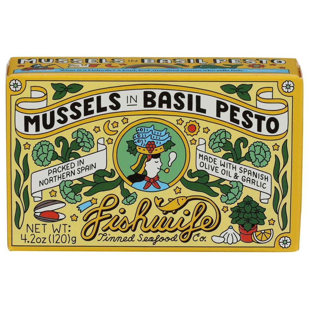 Mussels with Basil Pesto