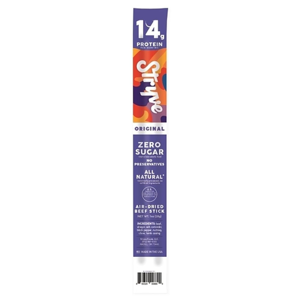Stryve Original Air Dried Beef Sticks, 1 Ounce -- 120 Per Case