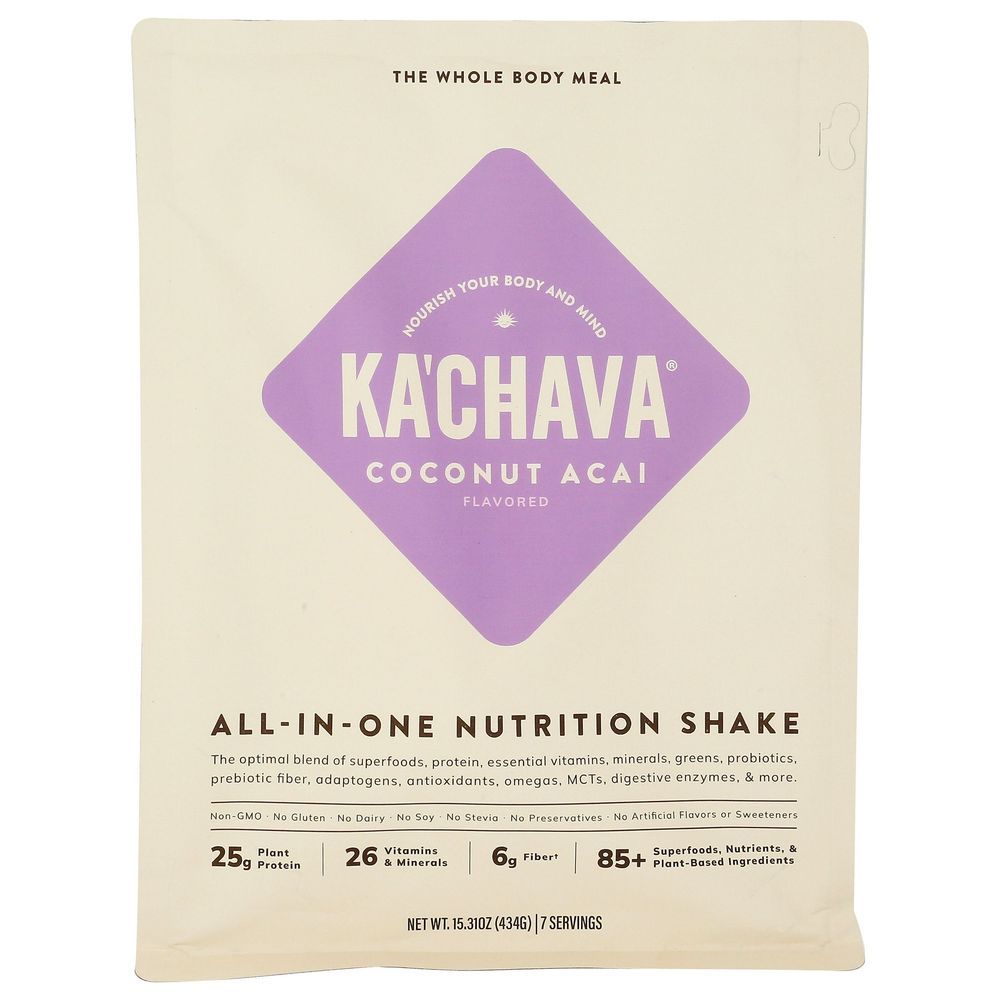 Kachava Coconut Acai Nutrition Shake Mix, 15.31 Ounce