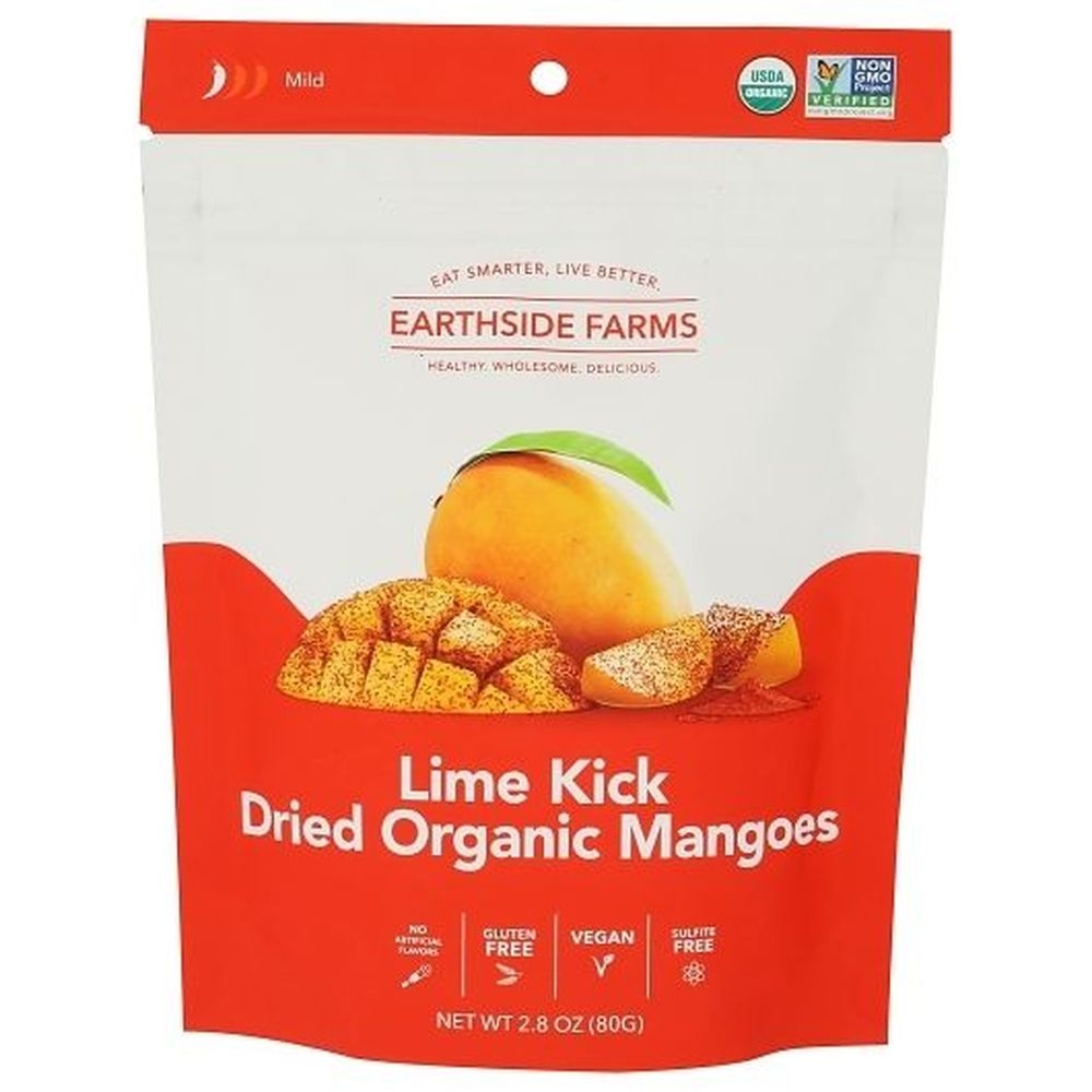 Lime Kick Dried Organic Mangoes