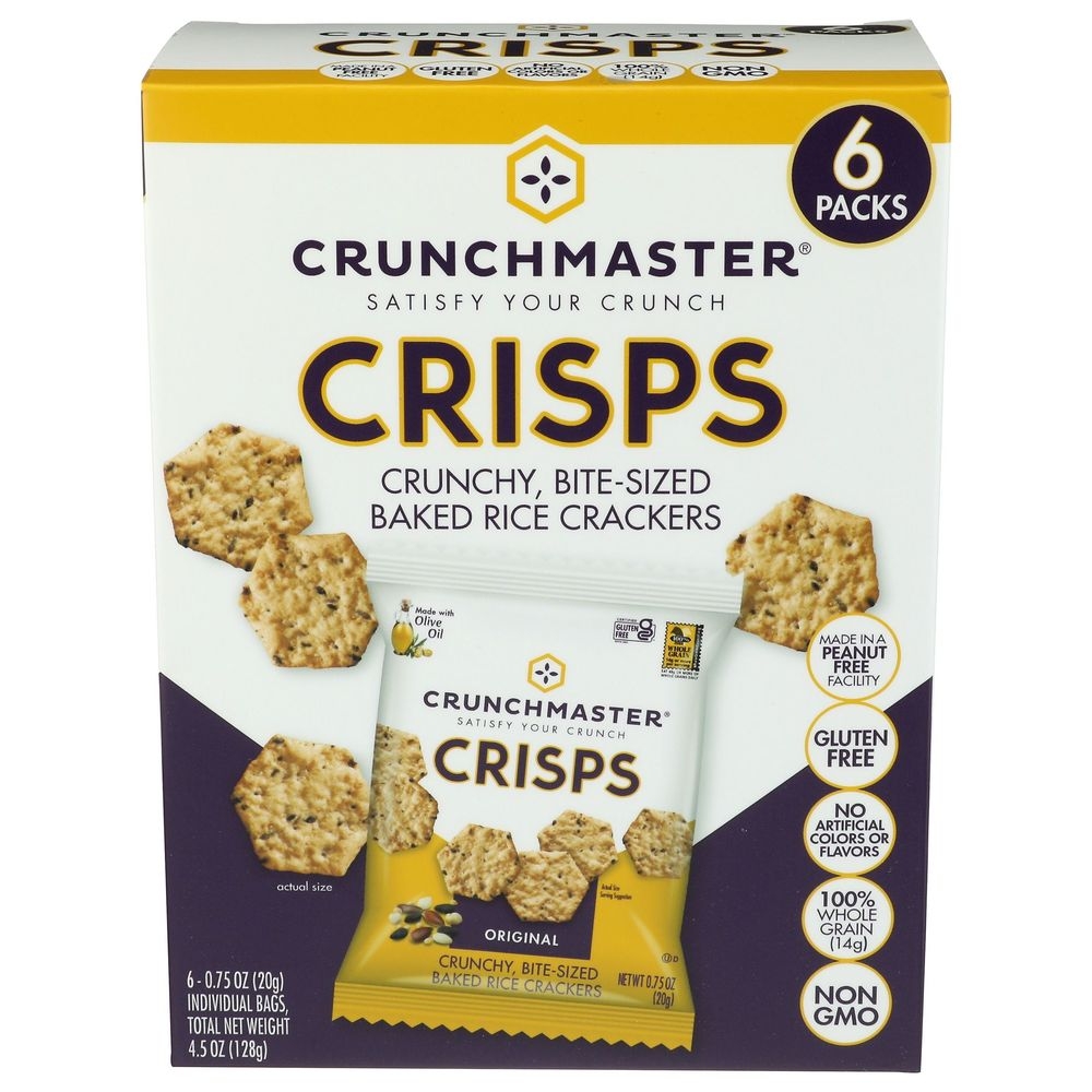 Crisps Original Baked Rice Crackers