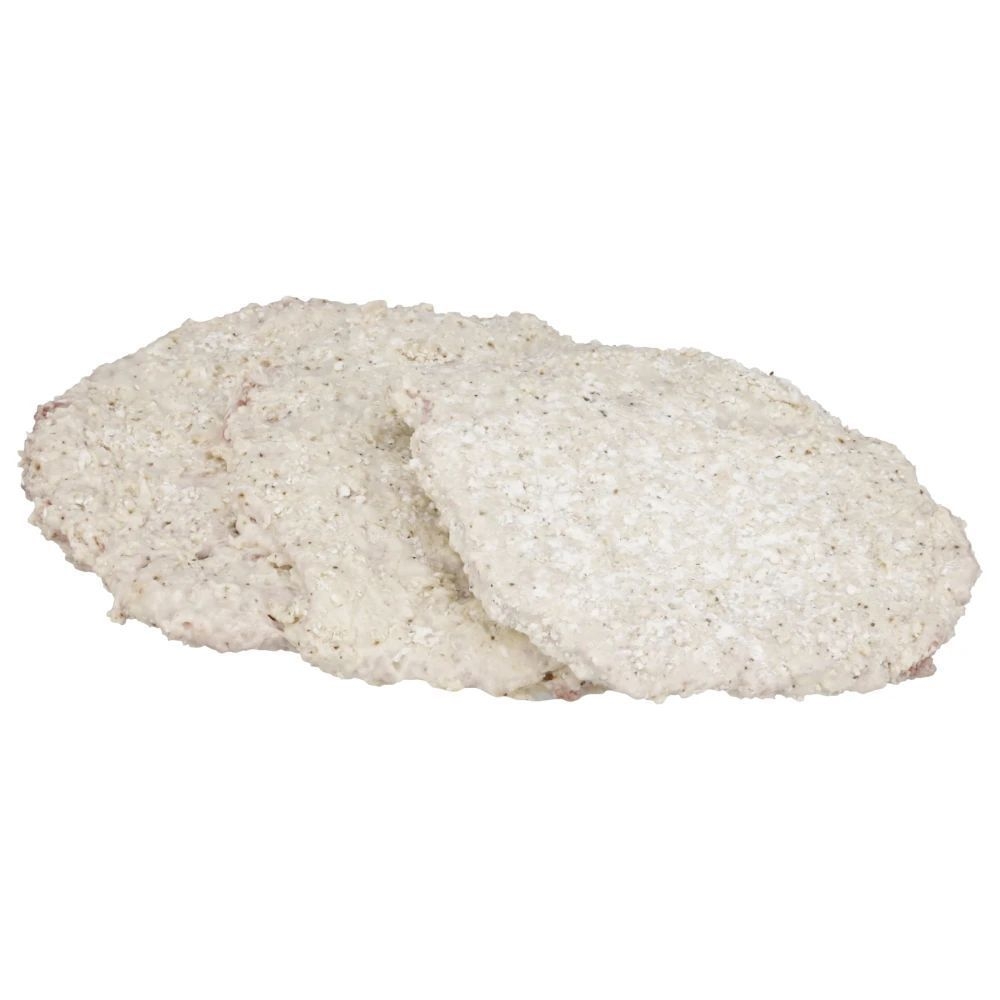 AdvancePierre Blue Label Raw Breaded Western Style Country Fried Beef Steak Fritters, 8 Ounce -- 20 per casev