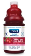 Thick It Aqua Care H20 Thickened Cranberry Juice Nectar, 64 Fluid Ounce -- 4 per case.