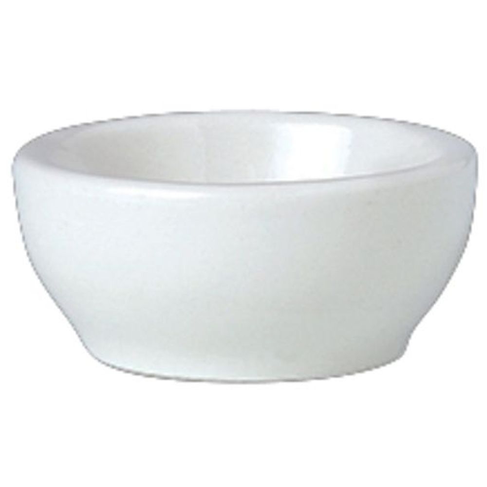 Simplicity White Alumina Vitrified 1 Ounce Butter Block, 36 count