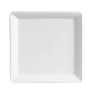 Aura 5.13 inch Porcelain Square Embossed Tray, 24 count