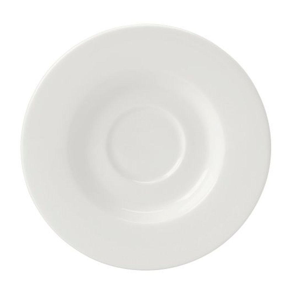 Monaco Vogue Alumina Vitrified 6 1/2 inch Fine Saucer, 36 count