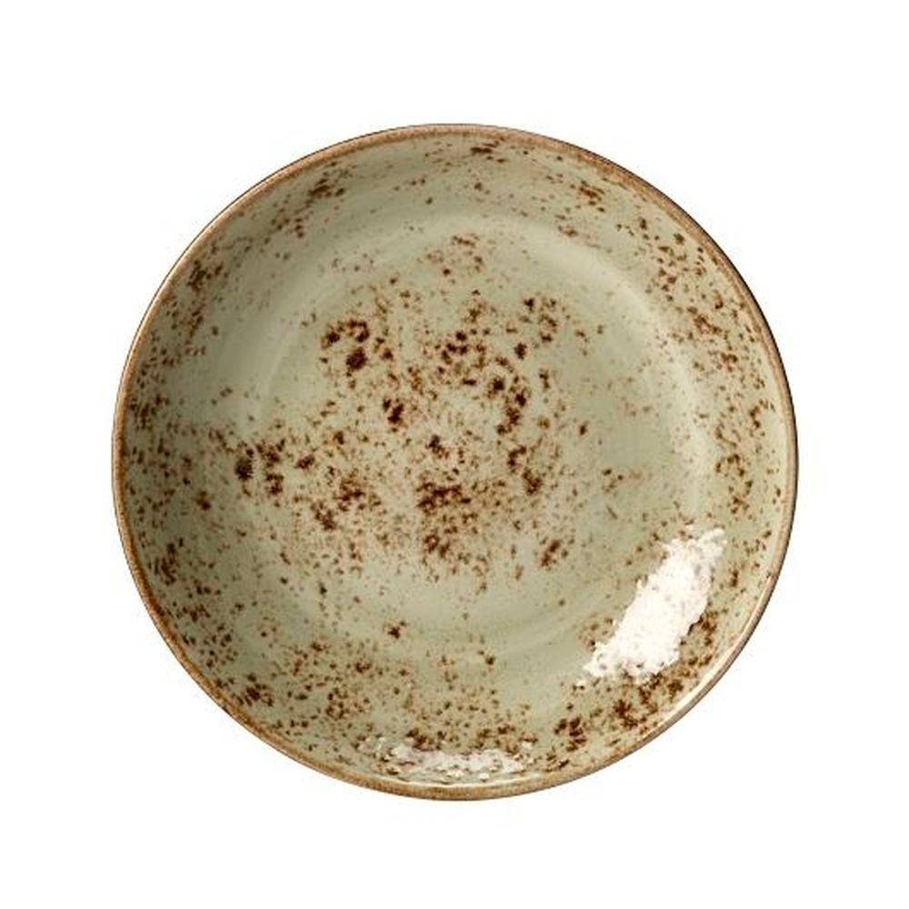 Steelite Craft Green Alumina Vitrified 27 Ounce Taste Coupe Bowl, 24 Count