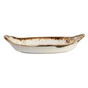 Craft White Alumina Vitrified 6.5 Ounce Oval Earred Dish, 24 count