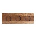 11 x 3.75 inch Wood Underliner, 12 count