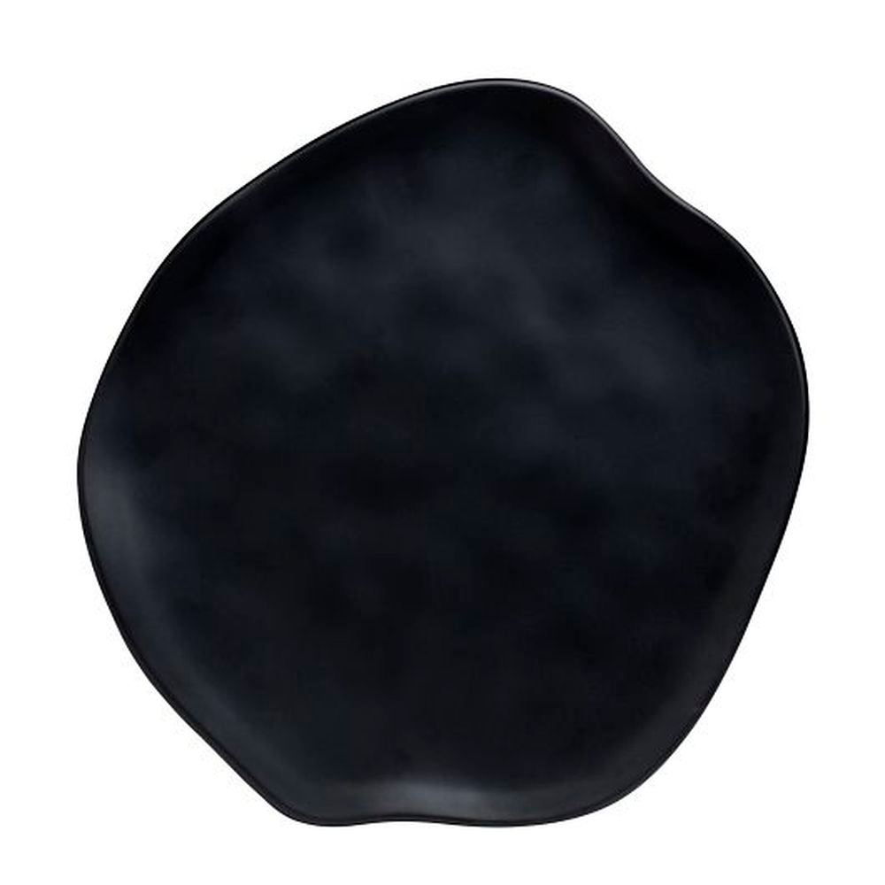 Marisol Black 14.0 inch Melamine Cheese Platter, 6 count
