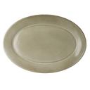 Potter's Collection 12 1/4 x 8 3/4 inch Pier Porcelain Oval Platter, 6 count