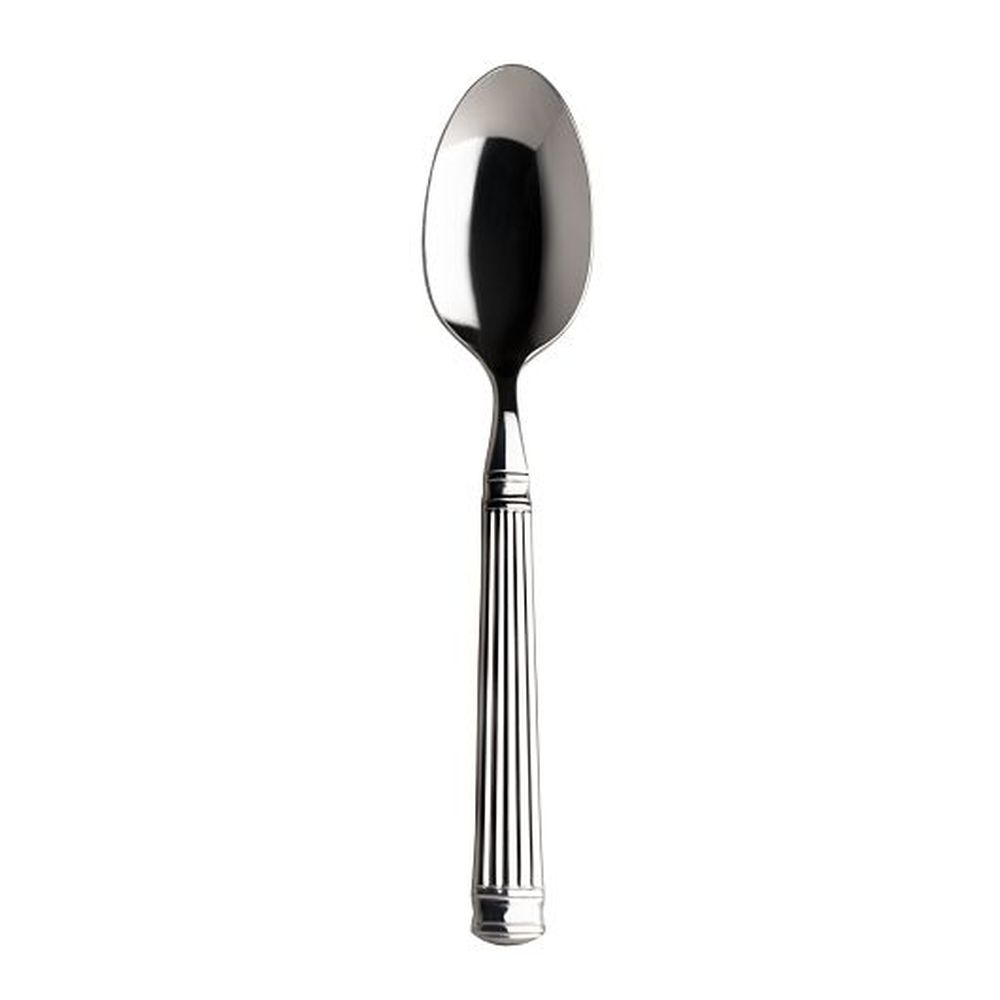 Carolyn 18/10 Stainless Steel 7.25 inch Oval Bowl Soup/Dessert Spoon, 12 count