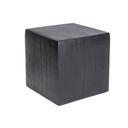 8 x 8 x 8 inch Carved Espresso Resin Riser/Box, 2 count