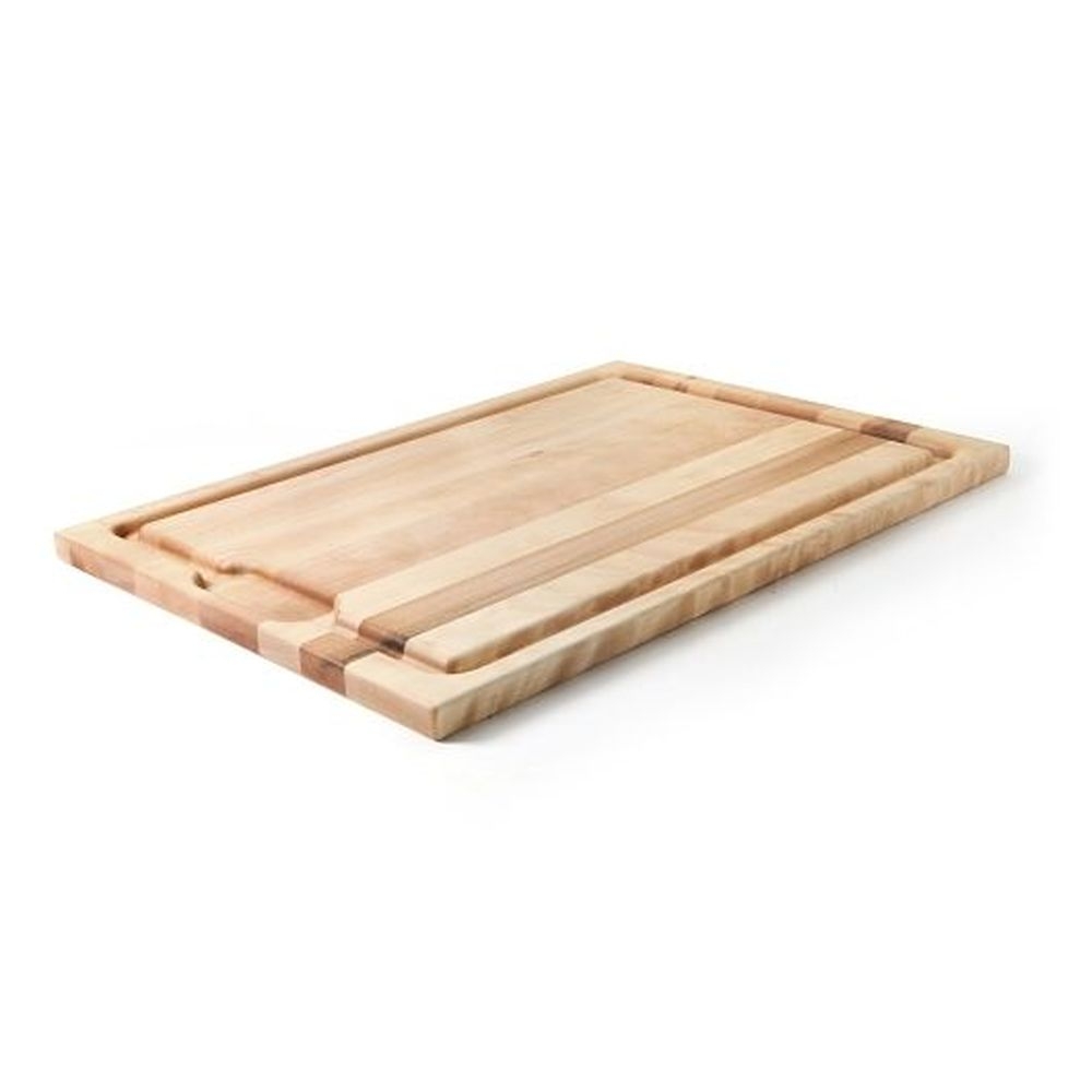 Teak Wood Carving Board, 20.0 x 14.0 x 0.75 inch