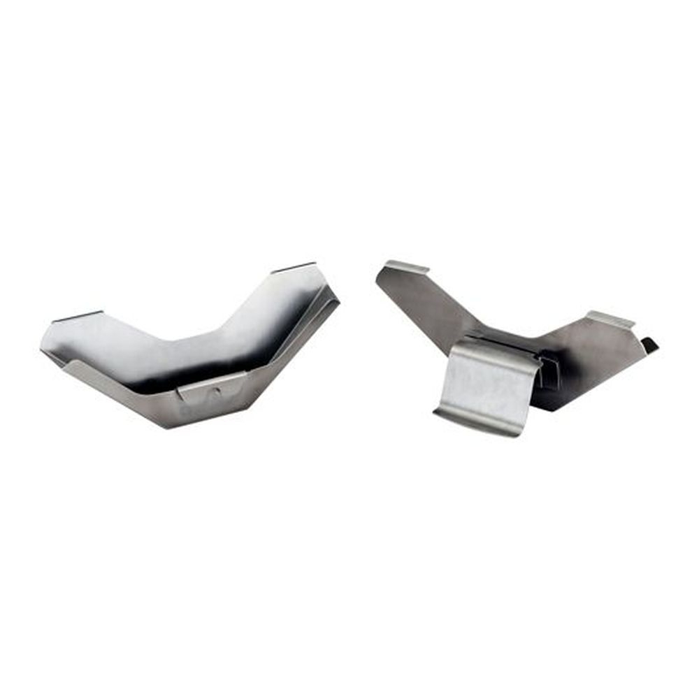 18/10 Stainless Steel Free Standing Cover Holder, 11 x 4 1/2 inch, 6 count