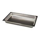 18/10 Stainless Steel Rectangular Food Pan, 4 Quart Capacity