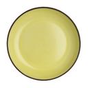 Spice Saffron Stoneware 8.75 inch Deep Plate, 12 count