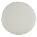 Potter's Collection 7.5 inch Shell Porcelain Organic Coupe Plate, 24 count