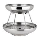 18/10 Stainless Steel 2-Tier Coupe Seafood Stand