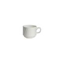 Lucia Bone China 8.0 Ounce Stack Cup, 36 count