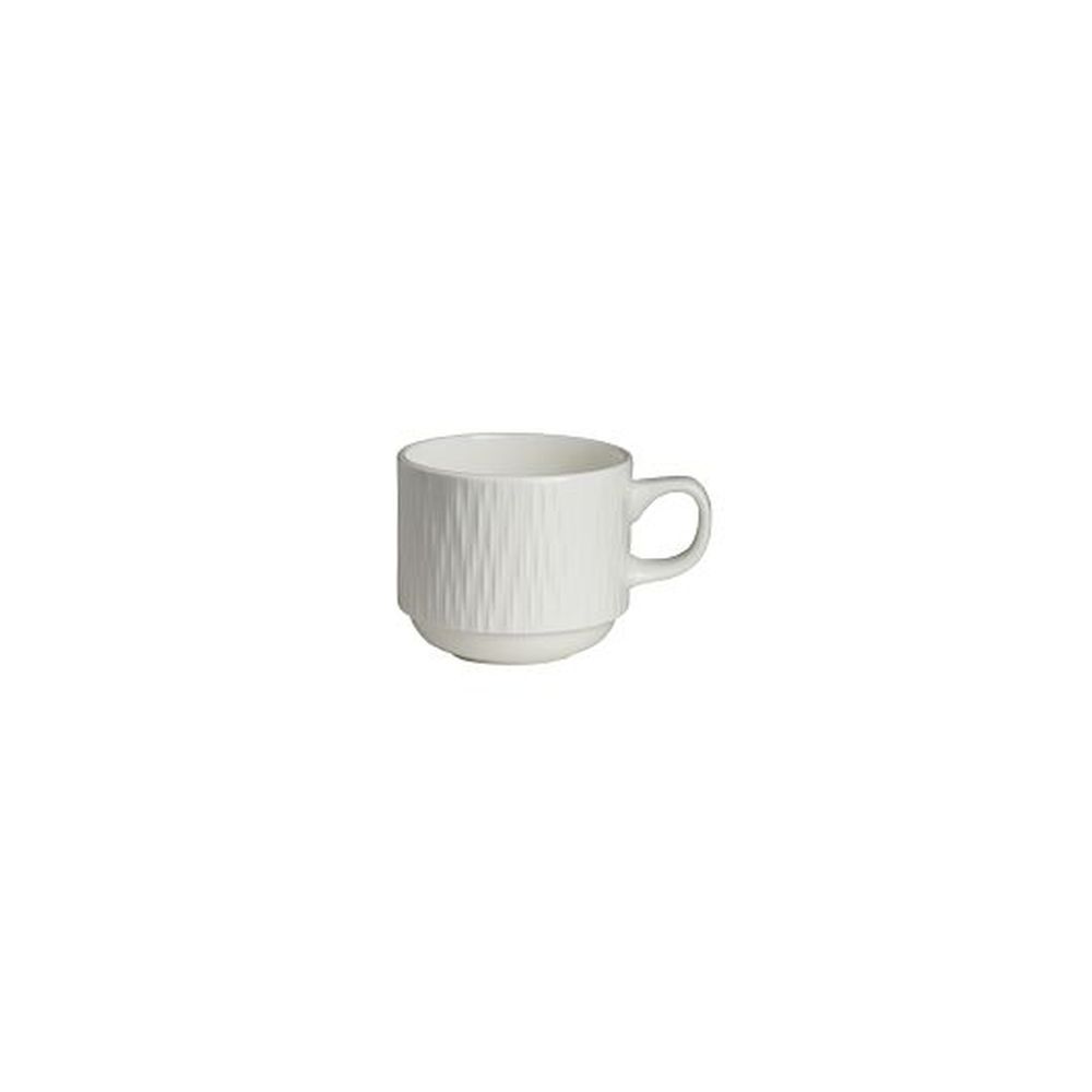 Folio Lucia Bone China 8.0 Ounce Stack Cup, 36 Count