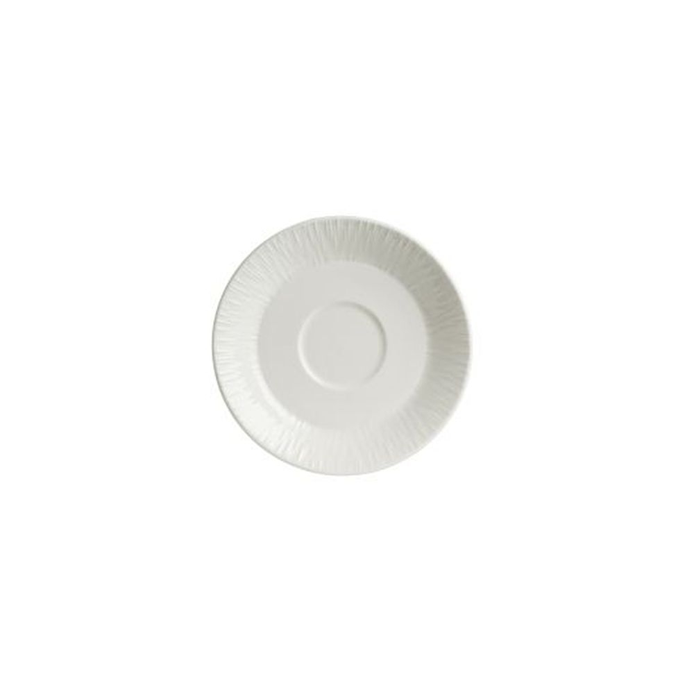 Lucia 5.875 inch Bone China Saucer, 36 count