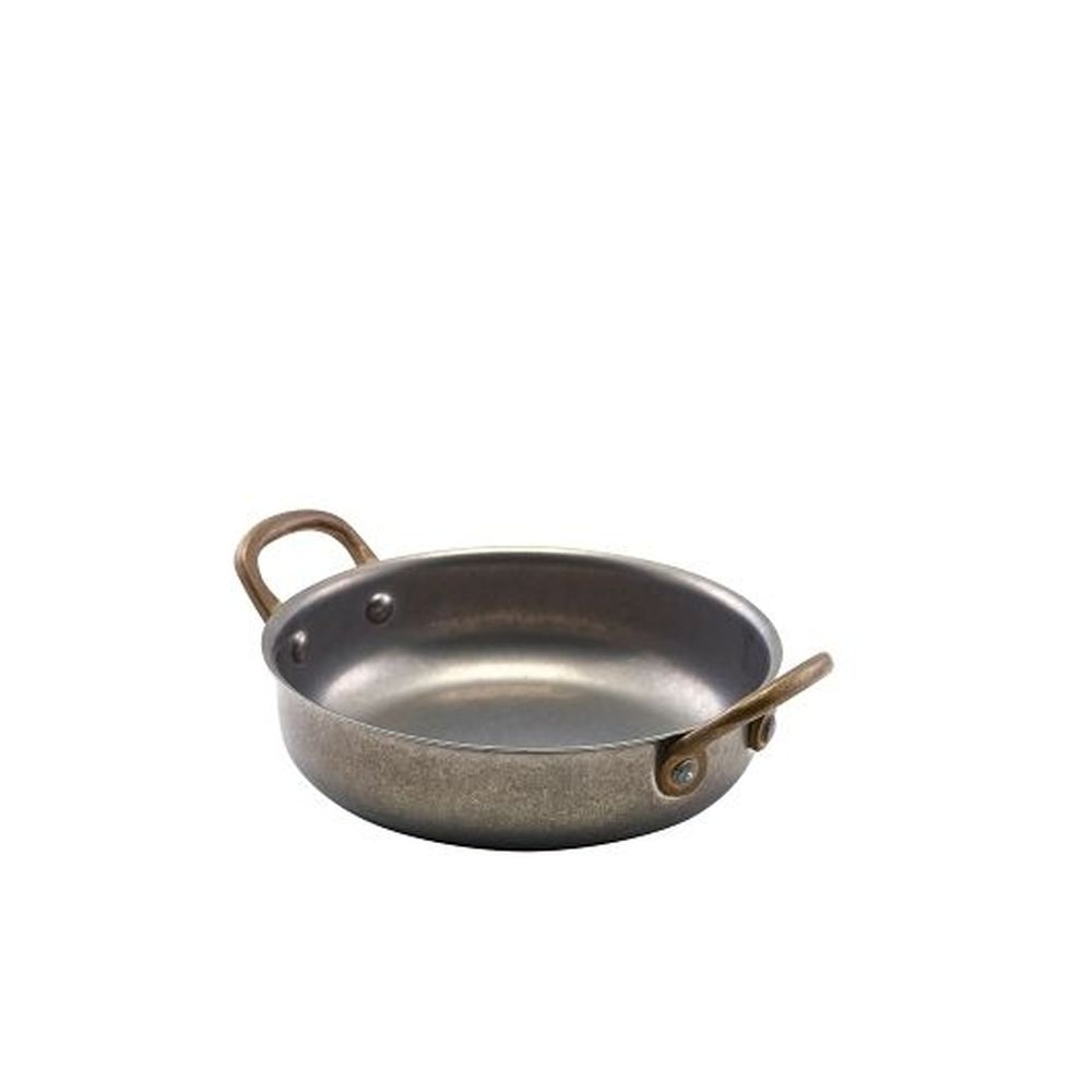 Vintage 18/0 Stainless Steel 16 Ounce Round Dish, 6 count